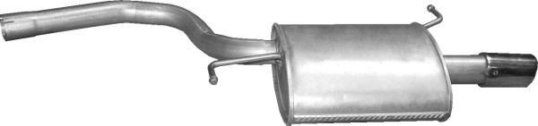POLMO Bagerste lyddæmper 01.125 bag for AUDI