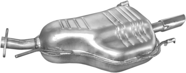 POLMO Bagerste lyddæmper 17297 for OPEL