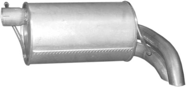 POLMO Bagerste lyddæmper 08671 for FORD