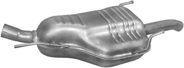 POLMO Bagerste lyddæmper 17322 for OPEL