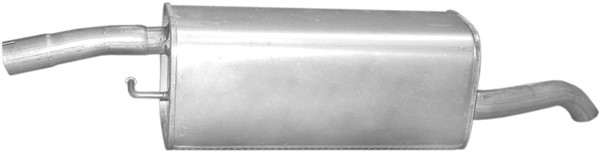 POLMO Bagerste lyddæmper 08672 for FORD