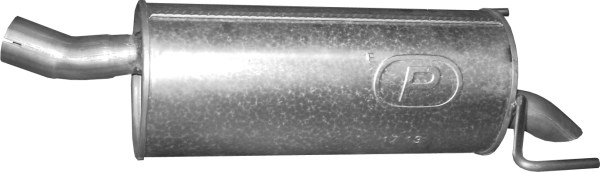POLMO Bagerste lyddæmper 1713 for OPEL