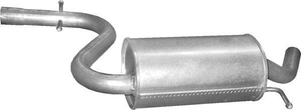 POLMO Midterste lyddæmper 30618 for VW
