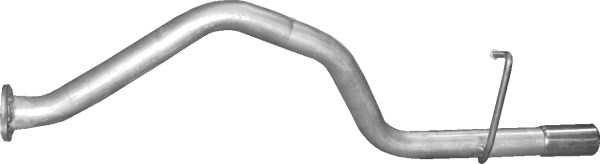 POLMO Udstødningsrør 06.06 bag for DAIHATSU