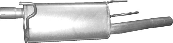 POLMO Bagerste lyddæmper 17585 for OPEL