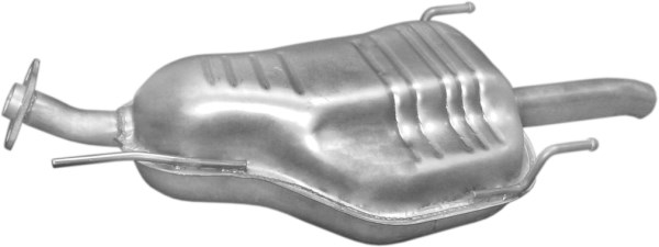 POLMO Bagerste lyddæmper 17610 bag for OPEL