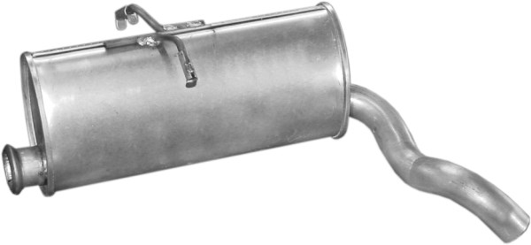 POLMO Bagerste lyddæmper 04145 for CITROËN PEUGEOT