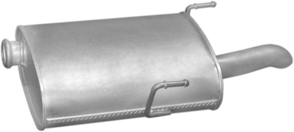 POLMO Bagerste lyddæmper 19232 for PEUGEOT