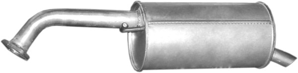 POLMO Bagerste lyddæmper 12205 for MAZDA