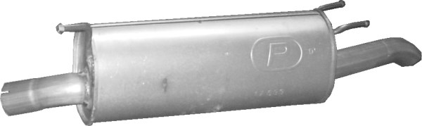 POLMO Bagerste lyddæmper 17639 for OPEL