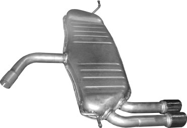 POLMO Bagerste lyddæmper 01144 for AUDI