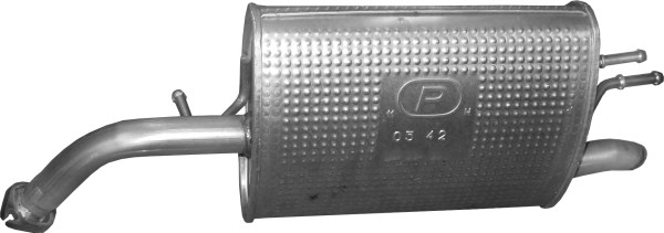 POLMO Bagerste lyddæmper 0542 for CHEVROLET