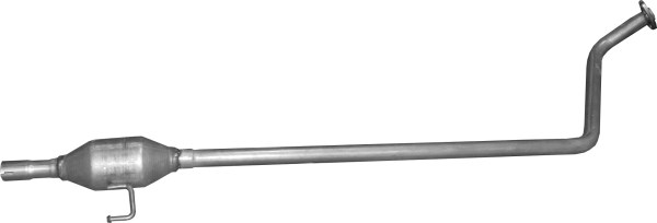 POLMO Midterste lyddæmper 04.230 midten for TOYOTA