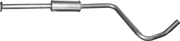 POLMO Midterste lyddæmper 1785 for OPEL