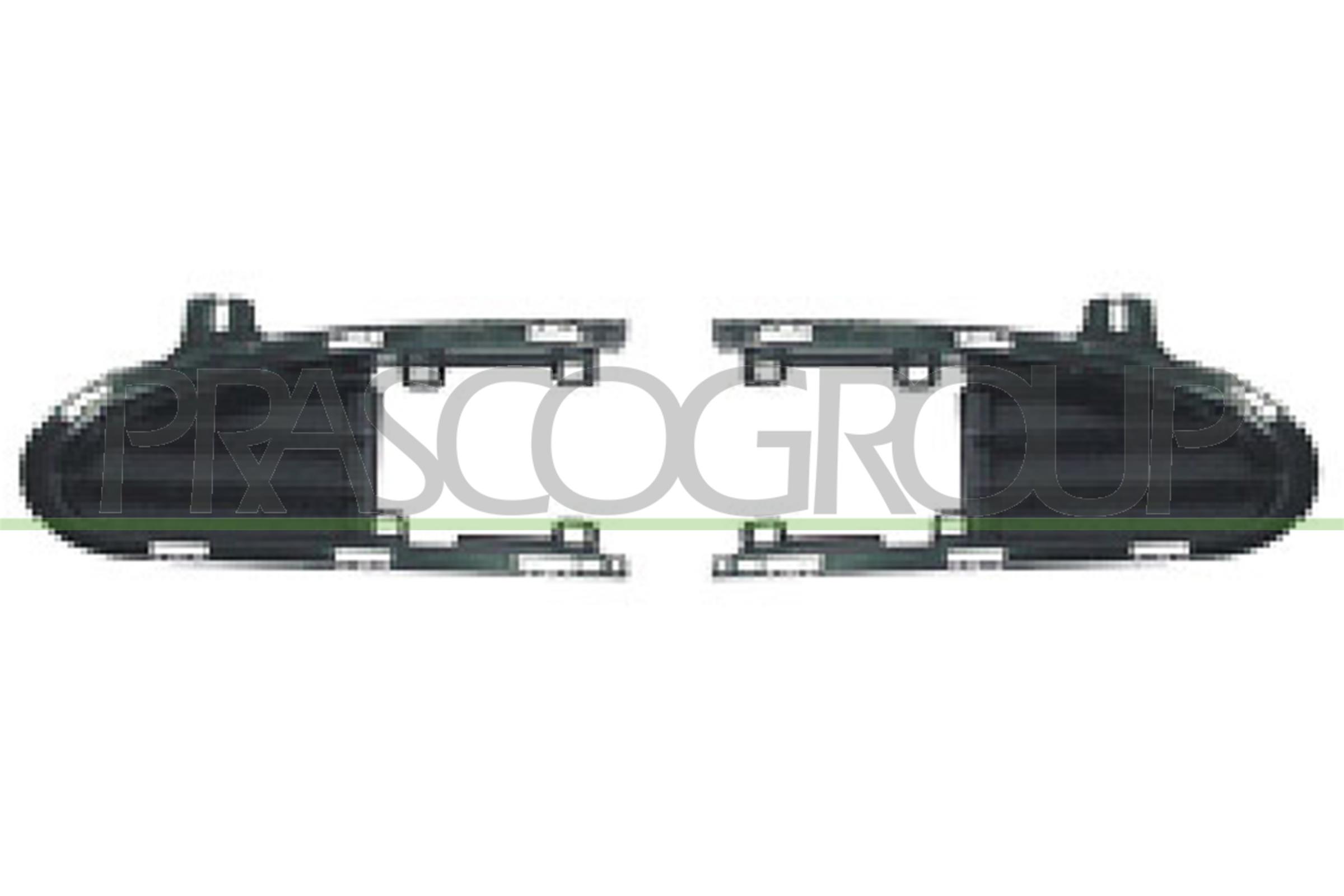 PRASCO Kofangergitter fd0762123 foran til højre for FORD VW