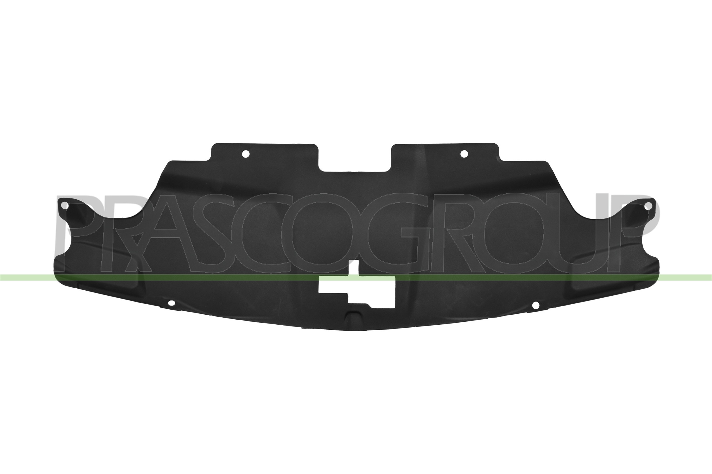 PRASCO Luft-ledeplade, motor op0642102 foran for OPEL