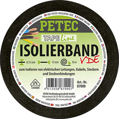 PETEC Isolérbånd 87000
