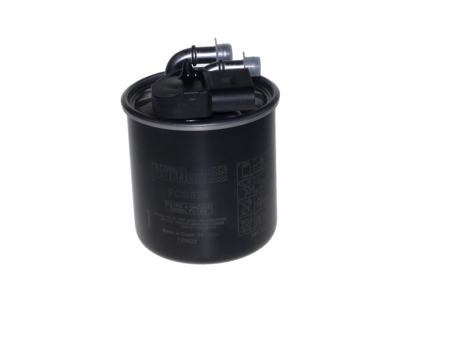 PURFLUX Brændstof-filter fcs829 Filterindsats height_mm_209|Højde [mm]|125 outer_diameter_mm_497|Yderdiameter [mm]|91 diameter_3_mm_343|Diameter 3 [mm