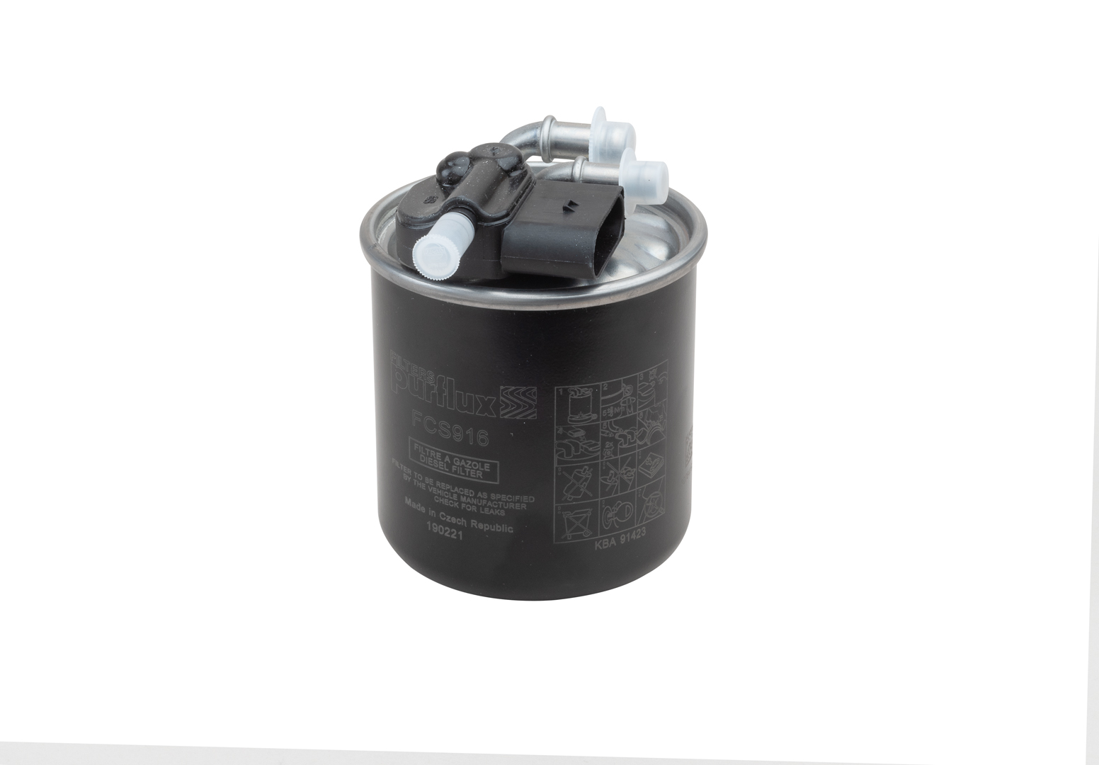 PURFLUX Brændstof-filter fcs916 Filterindsats height_mm_209|Højde [mm]|124 outer_diameter_mm_497|Yderdiameter [mm]|86 diameter_3_mm_343|Diameter 3 [mm