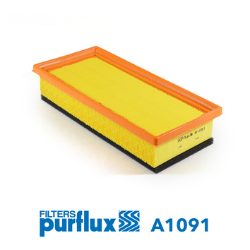 PURFLUX Luftfilter a1091 Filterindsats height_mm_209|Højde [mm]|55 length_mm_203|Længde [mm]|308 width_mm_206|Bredde [mm]|135 55mm for FIAT ROVER/AUS