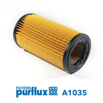 PURFLUX Luftfilter a1035 Filterindsats height_mm_209|Højde [mm]|243 outer_diameter_mm_497|Yderdiameter [mm]|115 inner_diameter_mm_496|Indvendig diamet