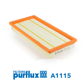 PURFLUX Luftfilter a1115 Filterindsats height_mm_209|Højde [mm]|41 length_mm_203|Længde [mm]|320 width_mm_206|Bredde [mm]|151 41mm for LANCIA FIAT RO