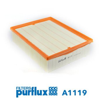 PURFLUX Luftfilter a1119 Filterindsats height_mm_209|Højde [mm]|70 length_mm_203|Længde [mm]|266 width_mm_206|Bredde [mm]|213 70mm for VAG ROVER/AUST