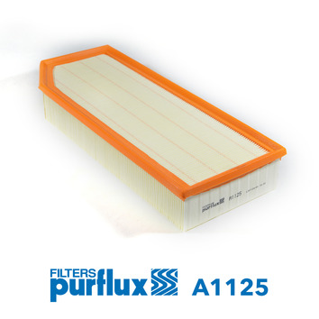PURFLUX Luftfilter a1125 Filterindsats height_mm_209|Højde [mm]|56 length_mm_203|Længde [mm]|378 width_mm_206|Bredde [mm]|156 56mm for MERCEDES-BENZ