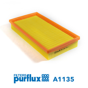 PURFLUX Luftfilter a1135 Filterindsats height_mm_209|Højde [mm]|42 length_mm_203|Længde [mm]|305 width_mm_206|Bredde [mm]|156 42mm for VAG ROVER/AUST