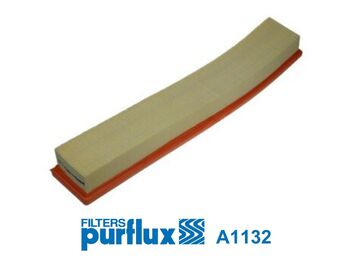PURFLUX Luftfilter a1132 Filterindsats height_mm_209|Højde [mm]|58 length_mm_203|Længde [mm]|520 width_mm_206|Bredde [mm]|86 58mm for MERCEDES-BENZ R