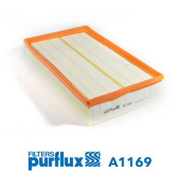 PURFLUX Luftfilter a1169 Filterindsats height_mm_209|Højde [mm]|56 length_mm_203|Længde [mm]|316 width_mm_206|Bredde [mm]|190 56mm for GENERIC VAG