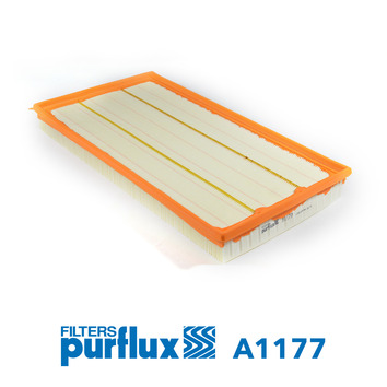 PURFLUX Luftfilter a1177 Filterindsats height_mm_209|Højde [mm]|42 length_mm_203|Længde [mm]|419 width_mm_206|Bredde [mm]|227 42mm for MERCEDES-BENZ