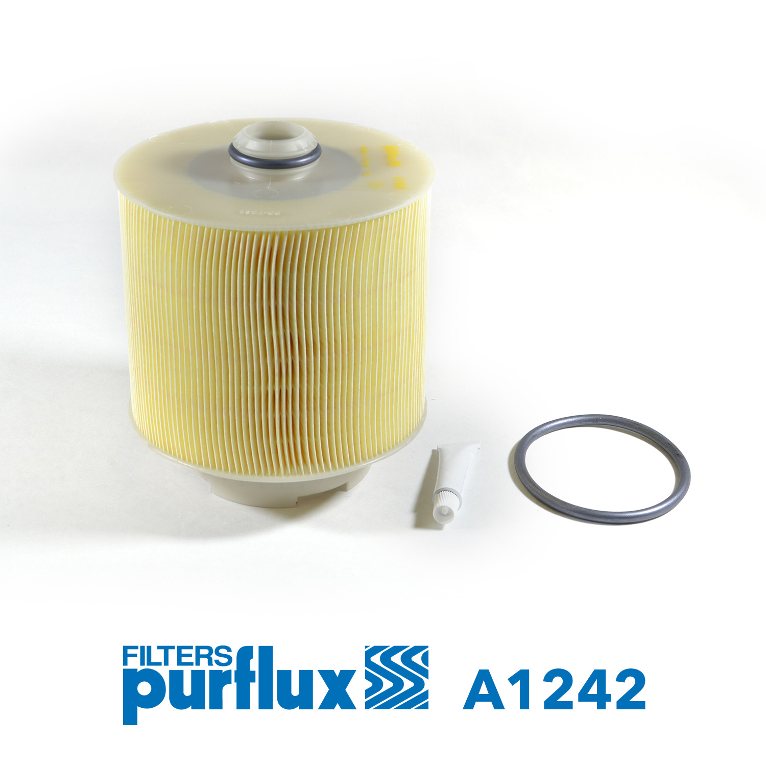 PURFLUX Luftfilter a1242 Filterindsats height_mm_209|Højde [mm]|192 outer_diameter_mm_497|Yderdiameter [mm]|165 inner_diameter_mm_496|Indvendig diamet