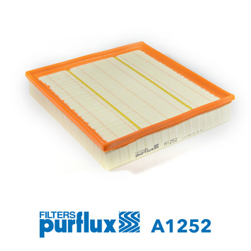 PURFLUX Luftfilter a1252 Filterindsats height_mm_209|Højde [mm]|46 length_mm_203|Længde [mm]|270 width_mm_206|Bredde [mm]|250 46mm for FORD ROVER/AUS