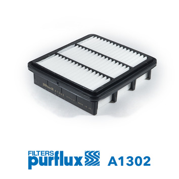 PURFLUX Luftfilter a1302 Filterindsats height_mm_209|Højde [mm]|50 length_mm_203|Længde [mm]|190 width_mm_206|Bredde [mm]|200 50mm for HYUNDAI KIA RO