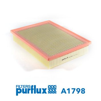 PURFLUX Luftfilter a1798 Filterindsats height_mm_209|Højde [mm]|58 length_mm_203|Længde [mm]|321 width_mm_206|Bredde [mm]|236 58mm for TOYOTA