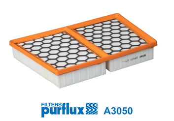 PURFLUX Luftfilter a3050 Filterindsats height_mm_209|Højde [mm]|49 length_mm_203|Længde [mm]|348 width_mm_206|Bredde [mm]|242 49mm for FIAT
