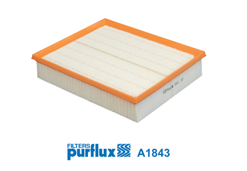 PURFLUX Luftfilter a1843 Filterindsats height_mm_209|Højde [mm]|58 length_mm_203|Længde [mm]|284 width_mm_206|Bredde [mm]|232 58mm for VAG