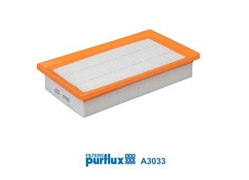 PURFLUX Luftfilter a3033 Filterindsats height_mm_209|Højde [mm]|40 length_mm_203|Længde [mm]|255 width_mm_206|Bredde [mm]|147 40mm for KIA