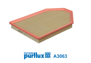 PURFLUX Luftfilter a3063 Filterindsats height_mm_209|Højde [mm]|38 length_mm_203|Længde [mm]|360 width_mm_206|Bredde [mm]|231 38mm for LANCIA
