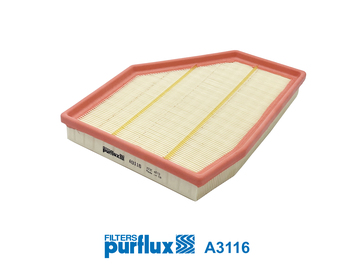 PURFLUX Luftfilter a3116 Filterindsats height_mm_209|Højde [mm]|57 length_mm_203|Længde [mm]|266 width_mm_206|Bredde [mm]|217 57mm for BMW