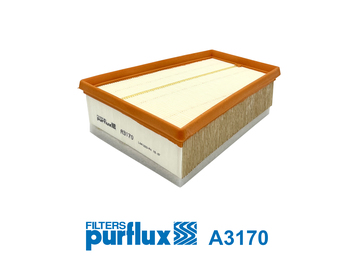 PURFLUX Luftfilter a3170 Filterindsats height_mm_209|Højde [mm]|58 length_mm_203|Længde [mm]|247 width_mm_206|Bredde [mm]|193 58mm for RENAULT