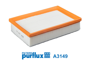 PURFLUX Luftfilter a3149 Filterindsats height_mm_209|Højde [mm]|60 length_mm_203|Længde [mm]|265 width_mm_206|Bredde [mm]|178 60mm for VOLVO