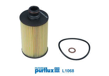 PURFLUX Oliefilter l1068 Filterindsats height_mm_209|Højde [mm]|125 outer_diameter_mm_497|Yderdiameter [mm]|62 inner_diameter_mm_496|Indvendig diamete