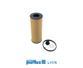 PURFLUX Oliefilter l1175 Filterindsats height_mm_209|Højde [mm]|143 outer_diameter_mm_497|Yderdiameter [mm]|55 inner_diameter_mm_496|Indvendig diamete