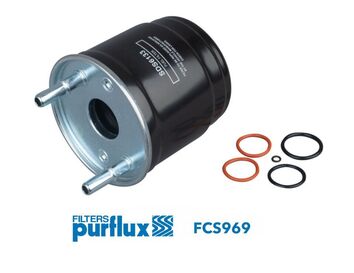 PURFLUX Brændstof-filter fcs969 Filterindsats height_mm_209|Højde [mm]|141 outer_diameter_mm_497|Yderdiameter [mm]|106 inner_diameter_mm_496|Indvendig