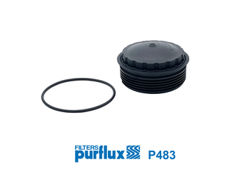 PURFLUX Dæksel, oliefilterhus p483 for GENERAL MOTORS NISSAN RENAULT