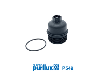 PURFLUX Dæksel, oliefilterhus p549 for GENERAL MOTORS NISSAN RENAULT