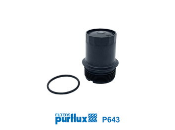 PURFLUX Dæksel, oliefilterhus p643 for MERCEDES-BENZ NISSAN DACIA