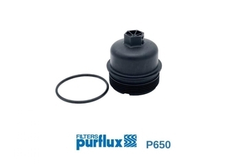 PURFLUX Dæksel, oliefilterhus p650 for FORD GENERAL MOTORS LANCIA ALFA ROMEO